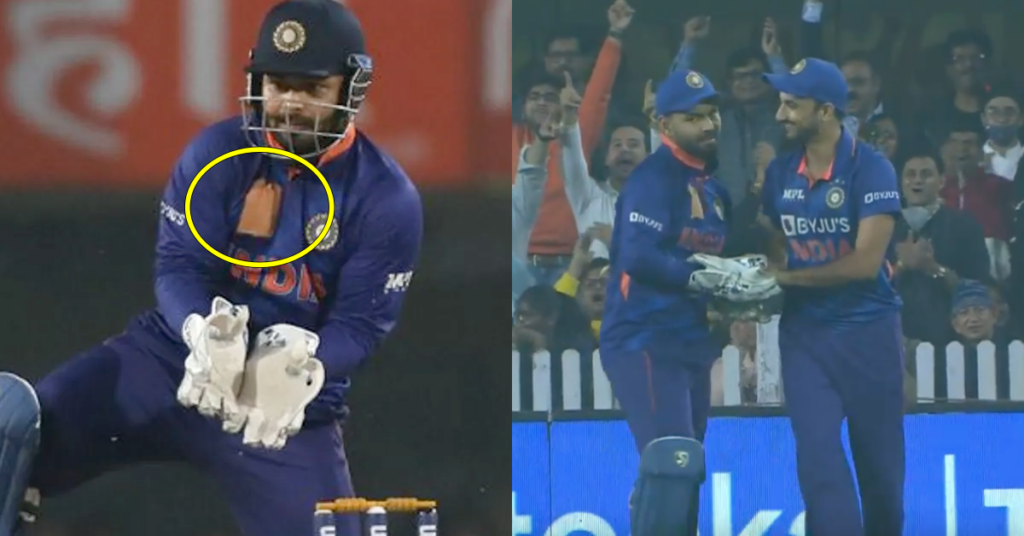 Revealed Why Rishabh Pant Has A Tape On His Jersey During 2nd T20I