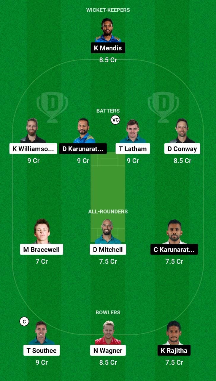 NZ Vs SL Dream11 Prediction Today Match Dream11 Team Today Fantasy