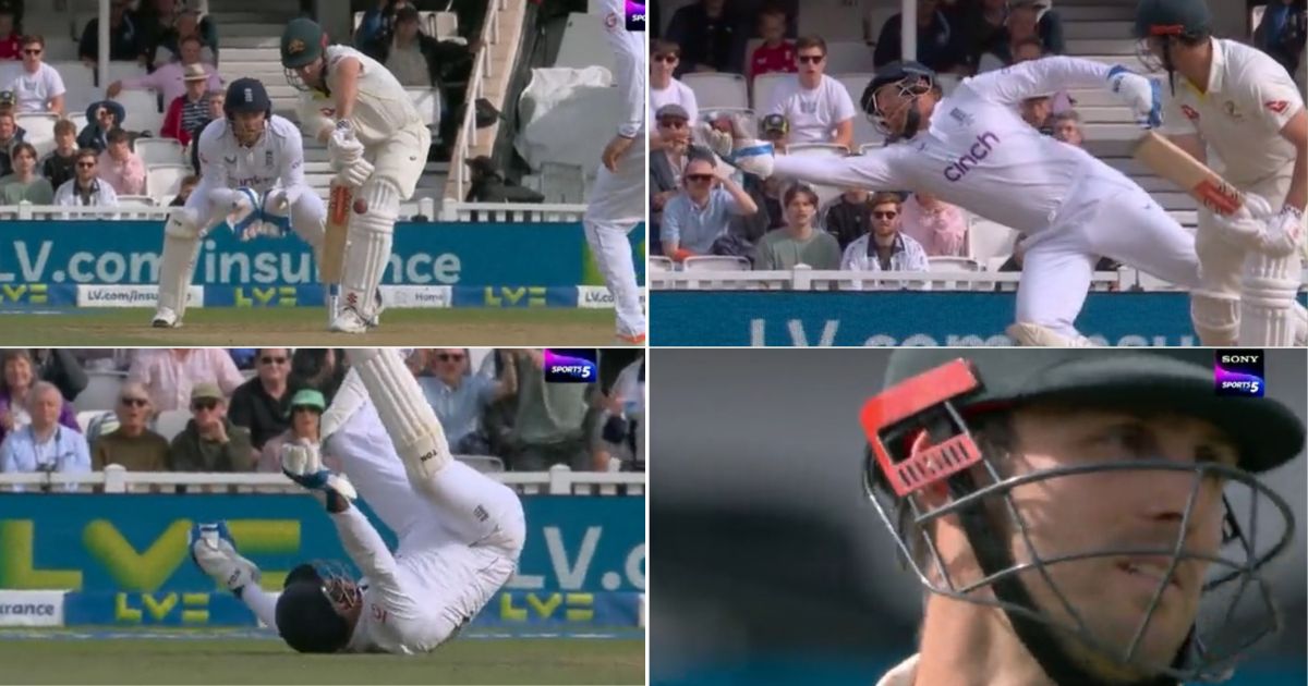 AUS Vs ENG Watch Jonny Bairstow Takes Exceptional Catch To Dismiss