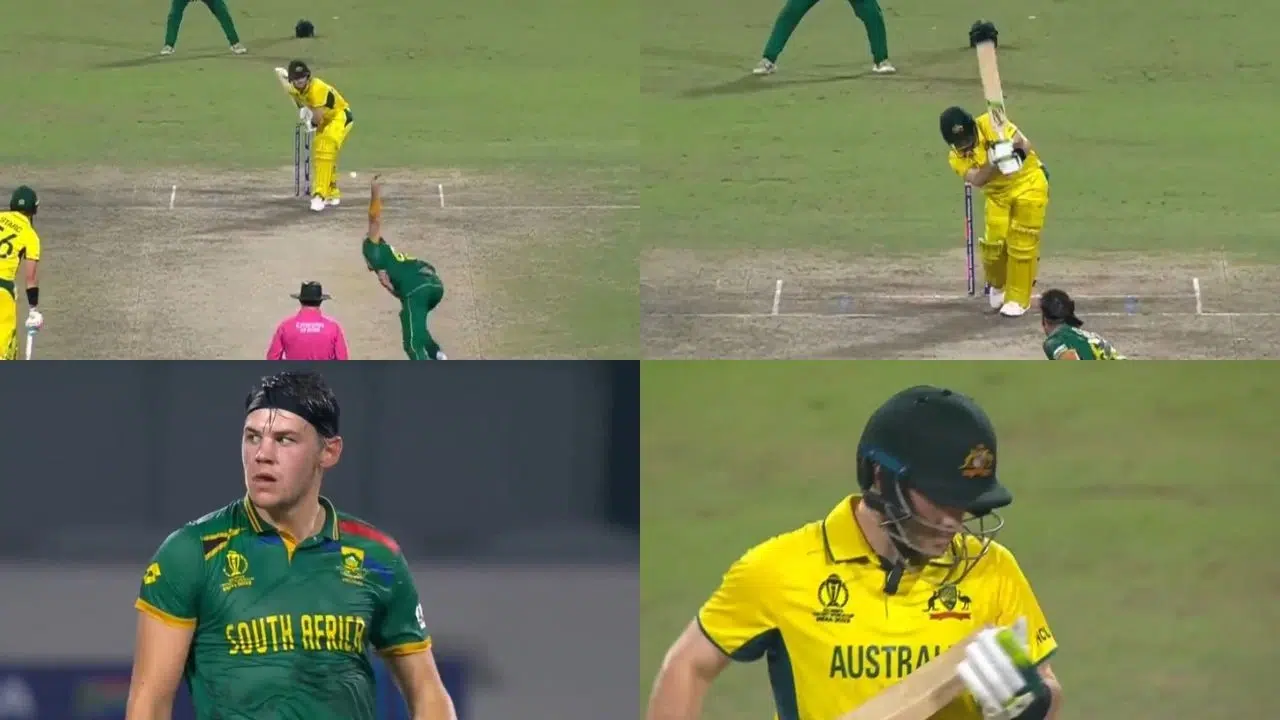 Watch Gerald Coetzee Castles Josh Inglis With Brilliant Yorker