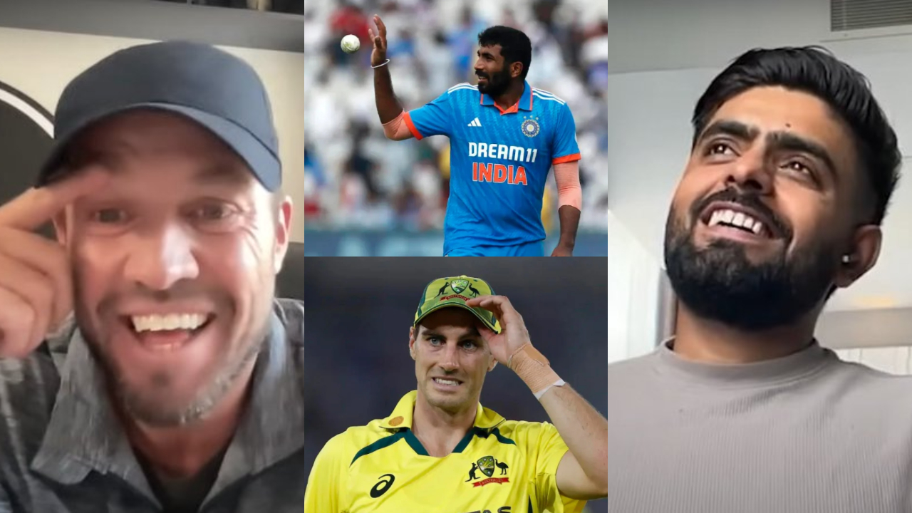 AB de Villiers, Pat Cummins, Jasprit Bumrah and Babar Azam