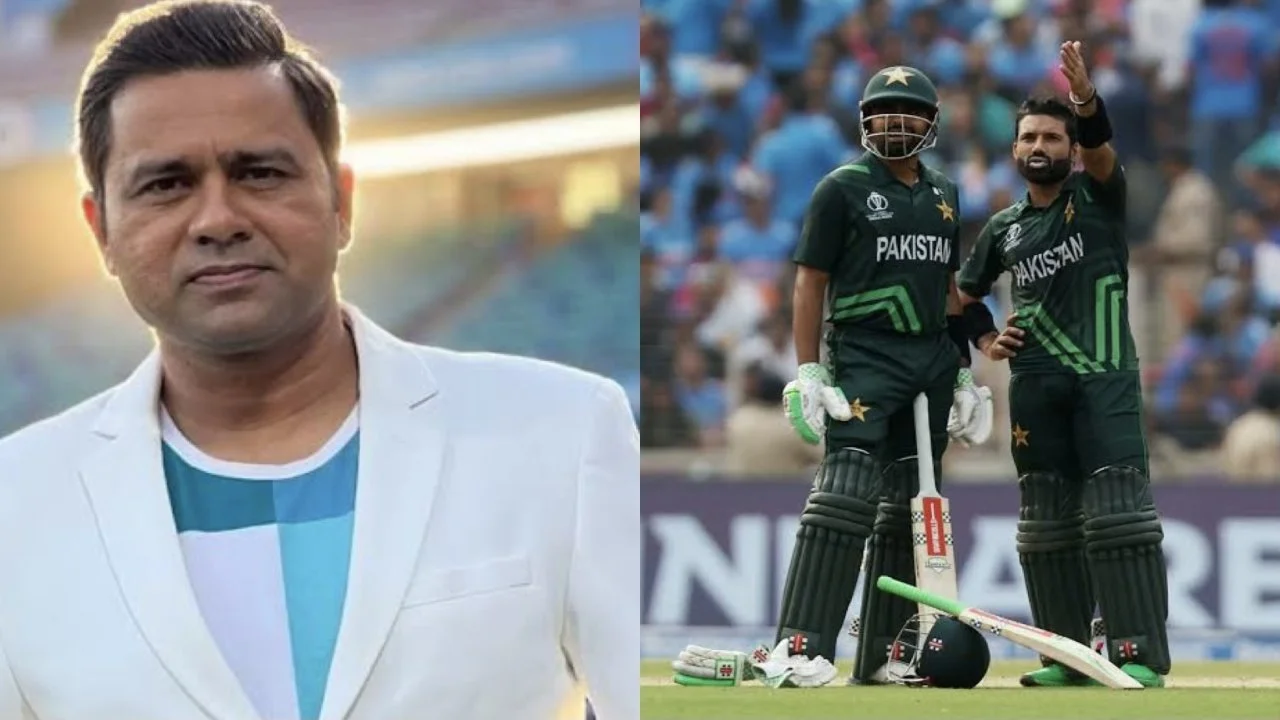 Aakash Chopra, Mohammad Rizwan and Babar Azam