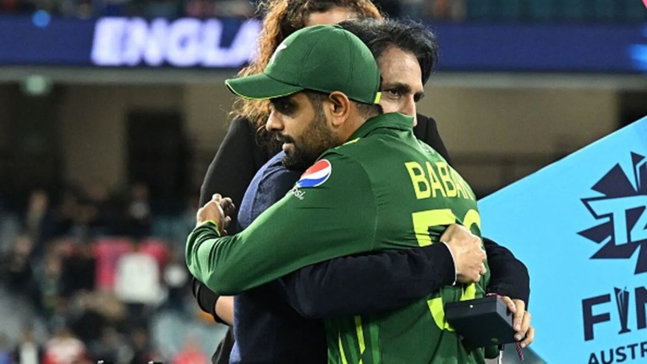 Babar Azam and Ramiz Raja