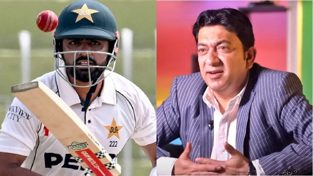 Babar Azam and Hasan Raza