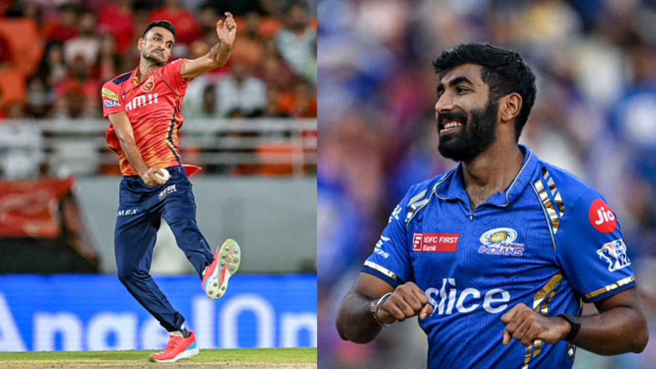 Harshal Patel and Jasprit Bumrah
