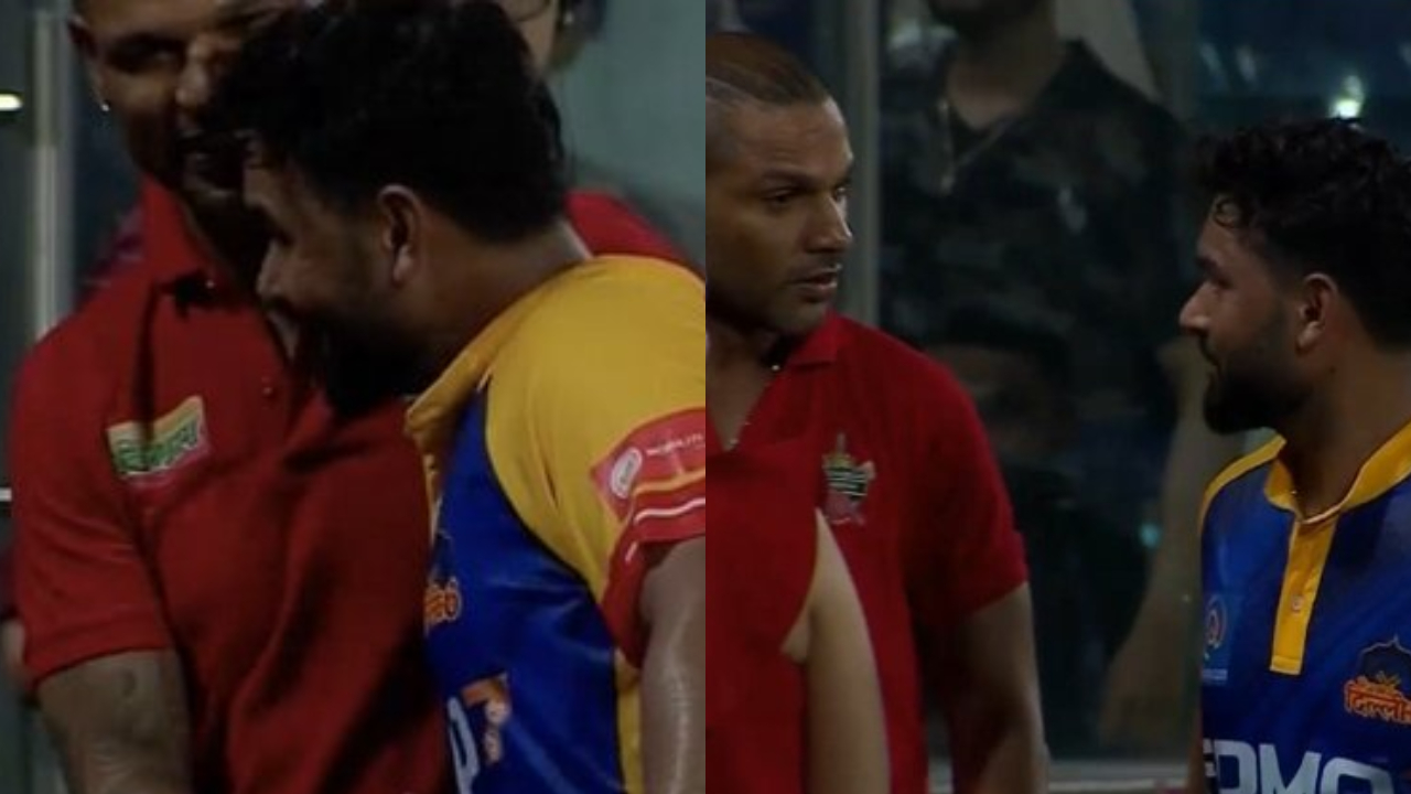 Shikhar Dhawan and Rishabh Pant