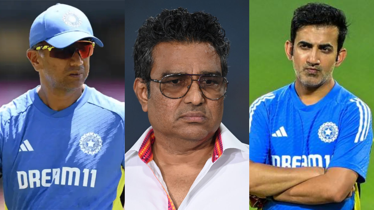 Rahul Dravid, Sanjay Manjrekar and Gautam Gambhir