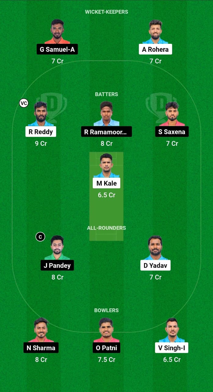 AVE vs SMA Dream11 Prediction Fantasy Cricket Tips Dream11 Team Pondicherry T10 Men 2024 