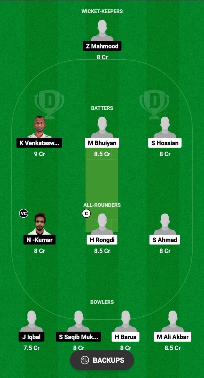 PRD vs BCC Dream11 Prediction 