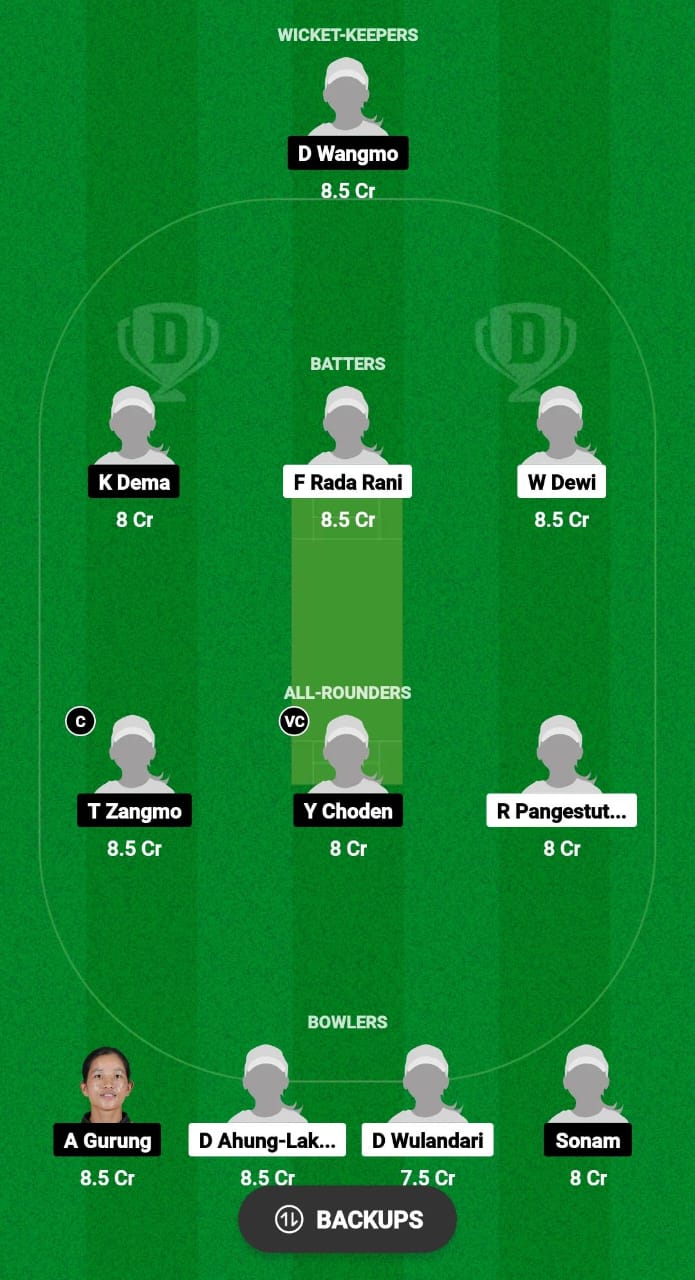 INA-W vs BHU-W Dream11 Prediction 