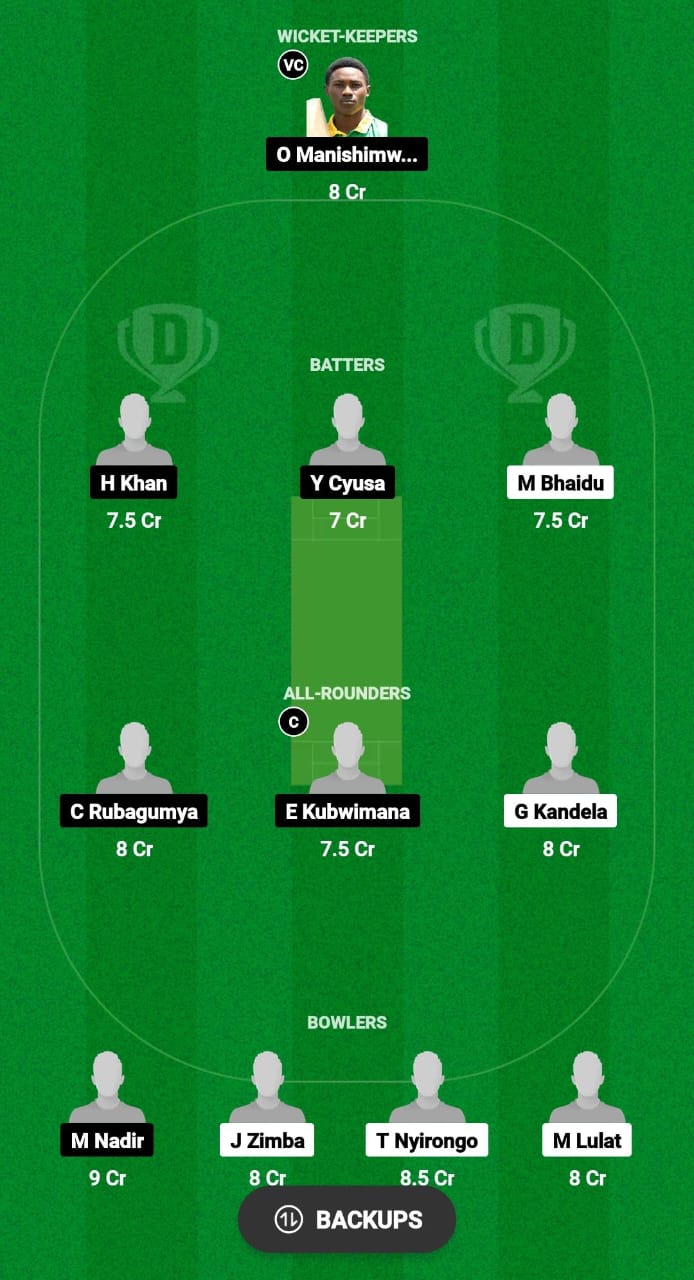 ZAM vs RWA Dream11 Prediction 