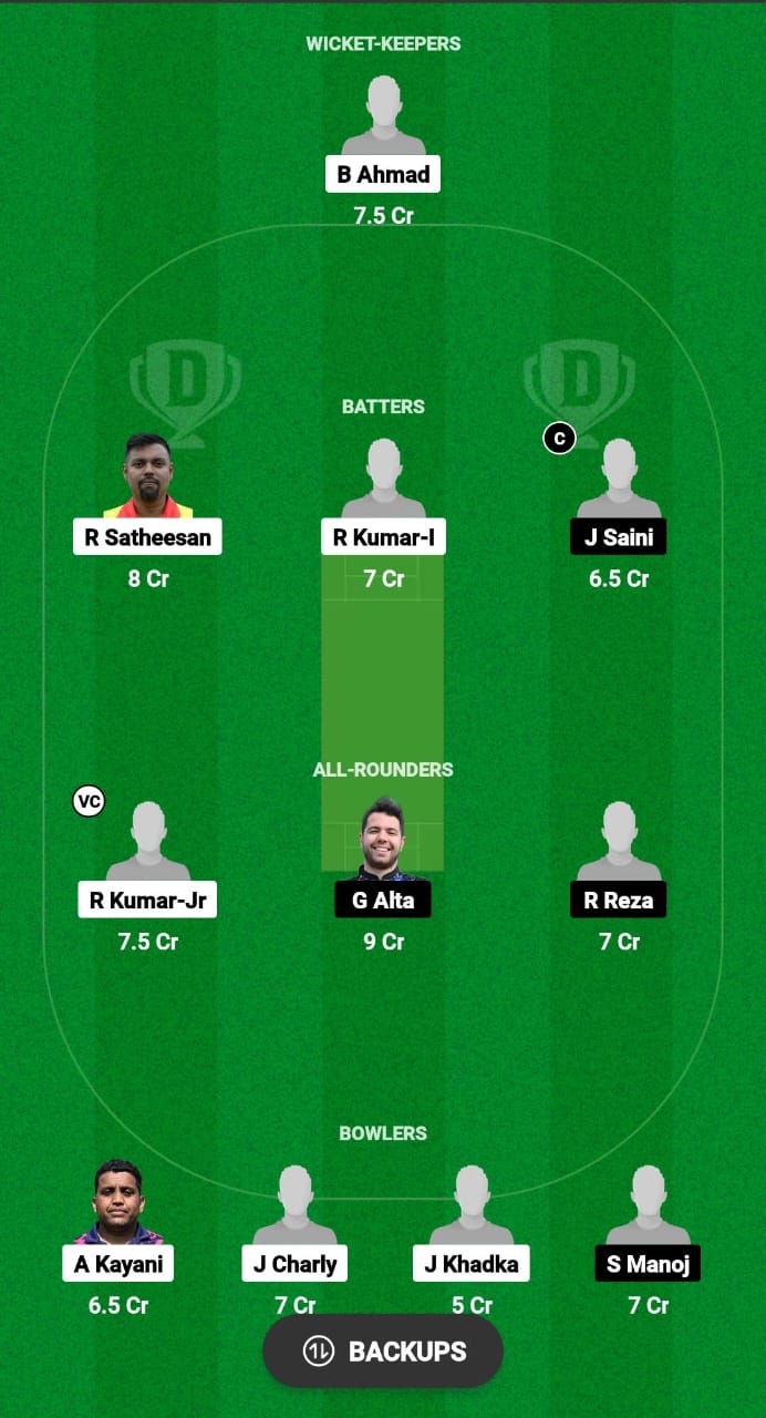 UCCB vs BZ Dream11 Prediction 