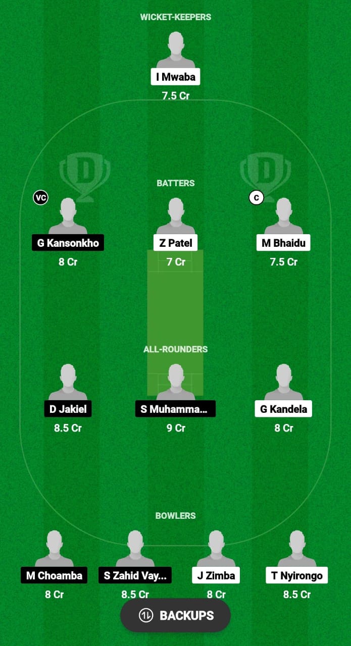 ZAM vs MAW Dream11 Prediction 
