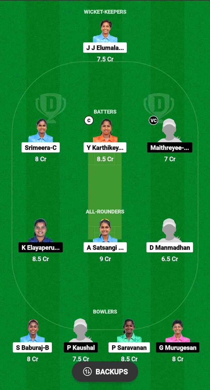 PRI-W vs DIA-W Dream11 Prediction Fantasy Cricket Tips Dream11 Team Pondicherry T20 Women 