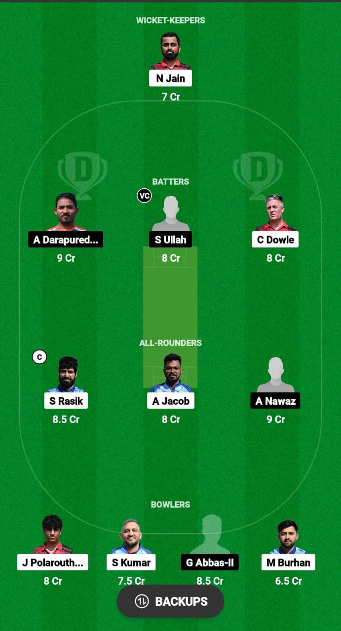 COB vs UCB Dream11 Prediction Fantasy Cricket Tips Dream11 Team ECS T10 Hungary 2024 