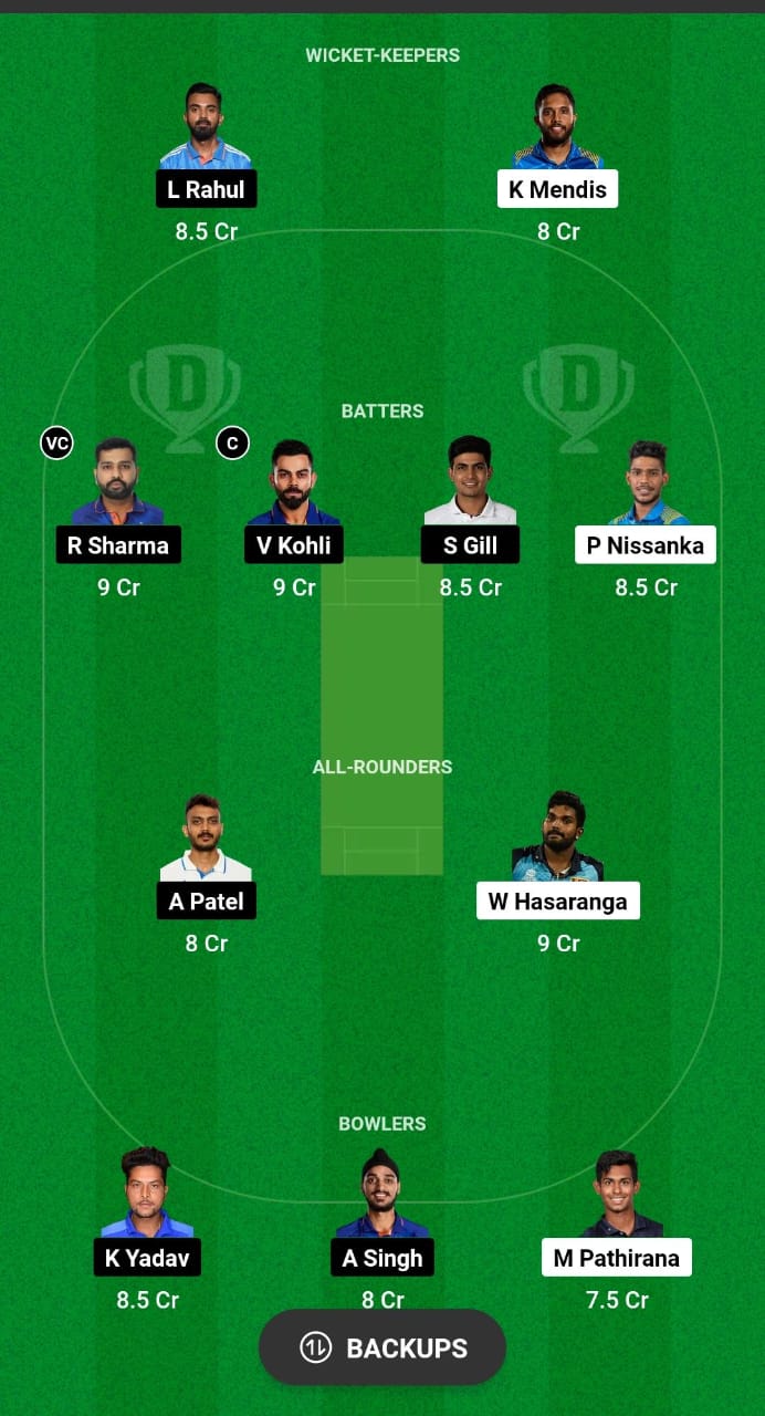 IND vs SL Dream11 Prediction Fantasy Cricket Tips Dream11 Team India Tour of Sri Lanka 2024 