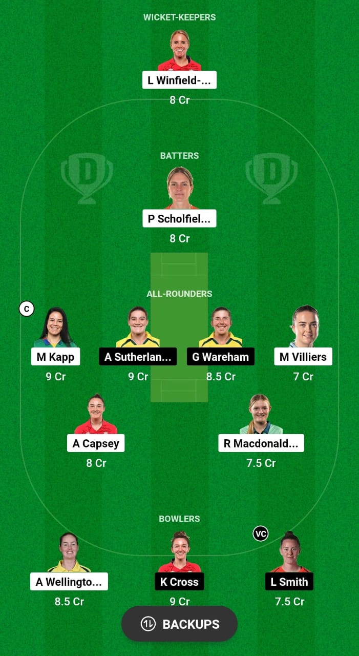 OVI-W vs NOS-W Dream11 Prediction Fantasy Cricket Tips Dream11 Team The Hundred Women's 2024 