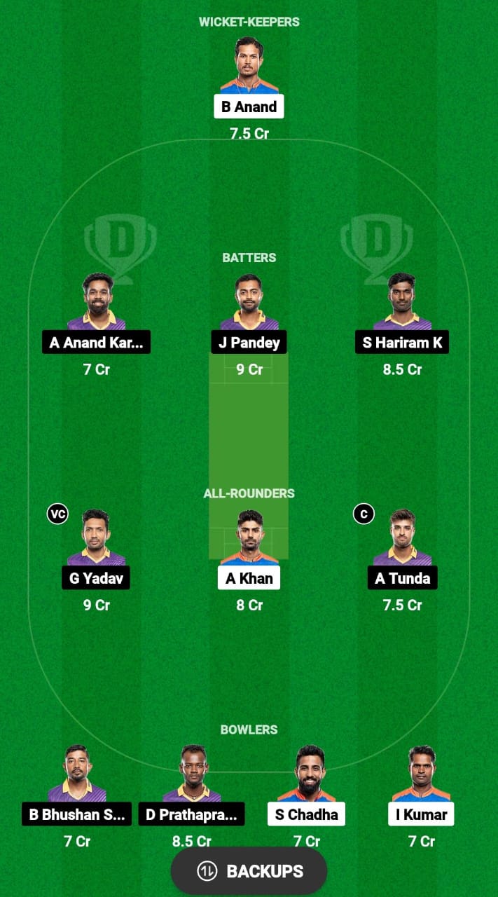 VMK vs WTG Dream11 Prediction Fantasy Cricket Tips Dream11 Team Pondicherry T20 Tournament 2024 