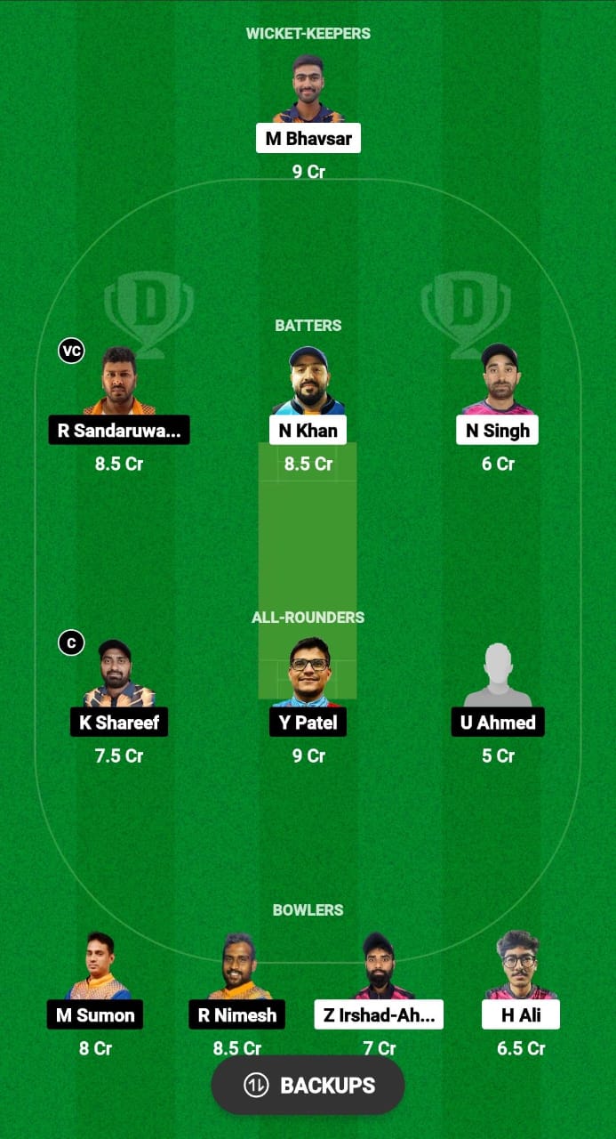 ARS vs KS Dream11 Prediction Fantasy Cricket Tips Dream11 Team Kuwait T10 Elite Cup 2024 