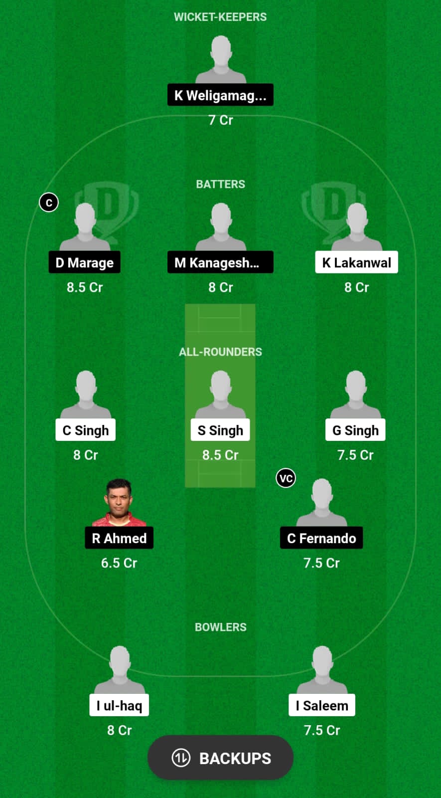ROR vs RCC Dream11 Prediction Fantasy Cricket Tips Dream11 Team ECS T10 Italy 2024 