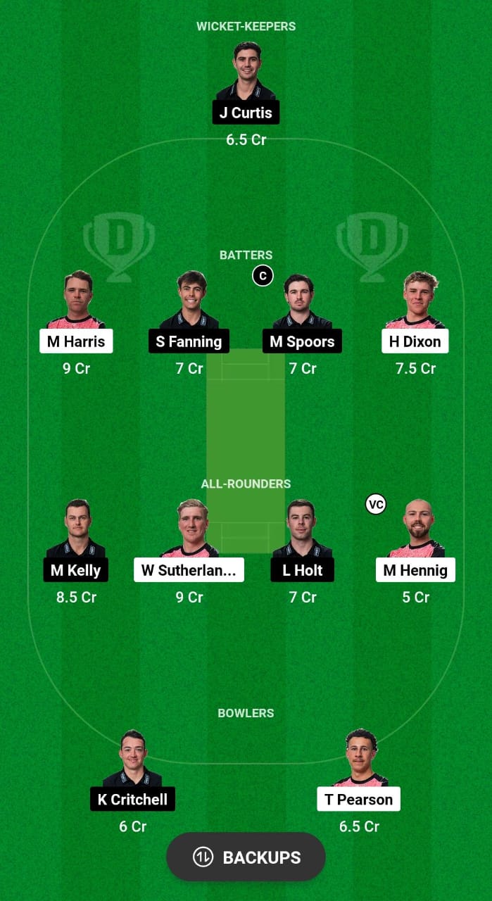 MRA vs PSA Dream11 Prediction Fantasy Cricket Tips Dream11 Team Australian T20 Top End Series 2024 