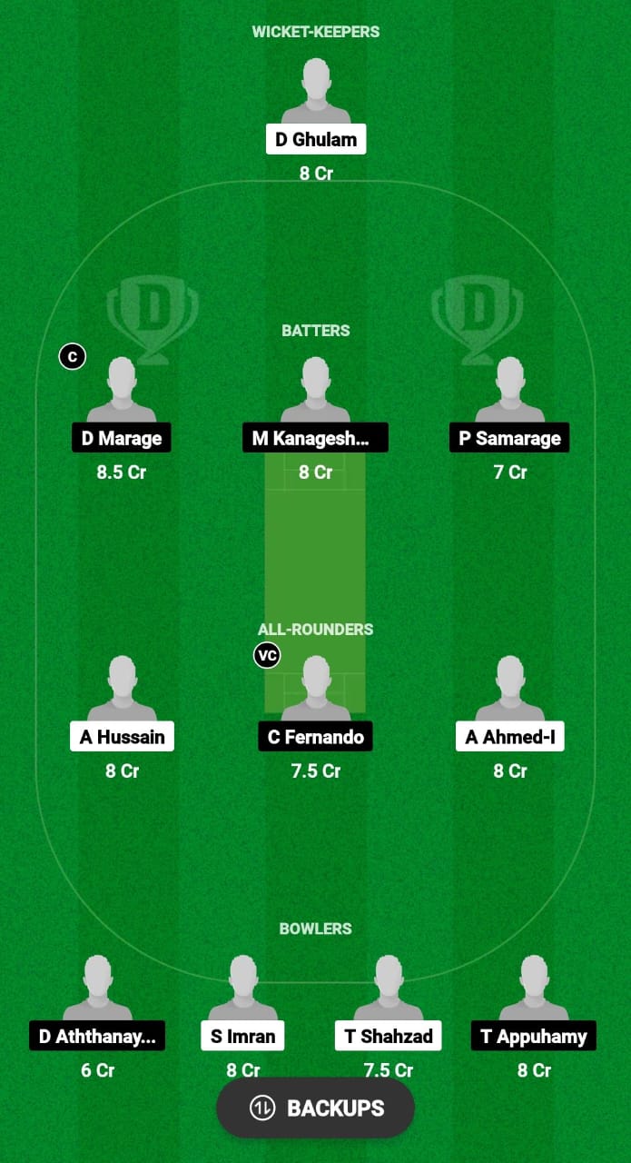BAP vs RCC Dream11 Prediction Fantasy Cricket Tips Dream11 Team ECS T10 Italy 2024 