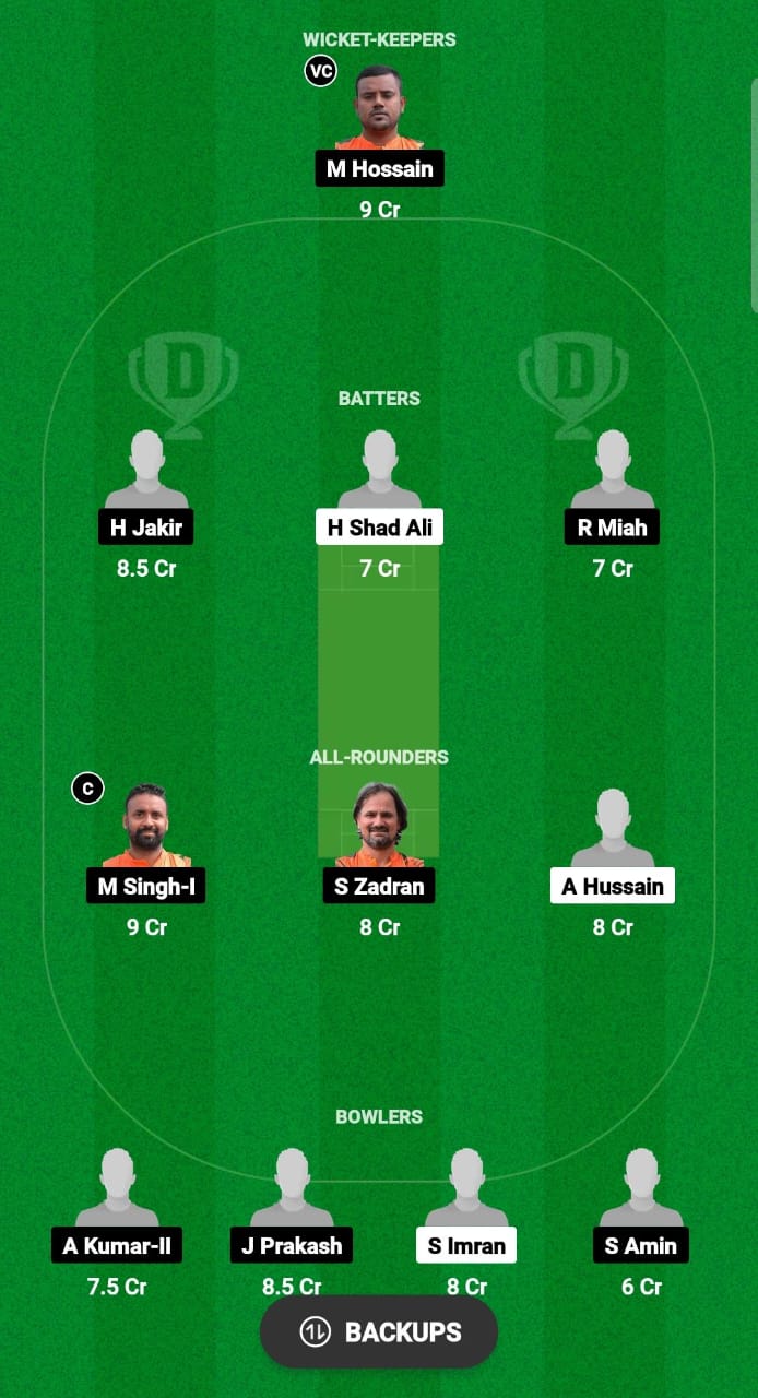 BAP vs RGD Dream11 Prediction Fantasy Cricket Tips Dream11 Team ECS T10 Italy 2024 