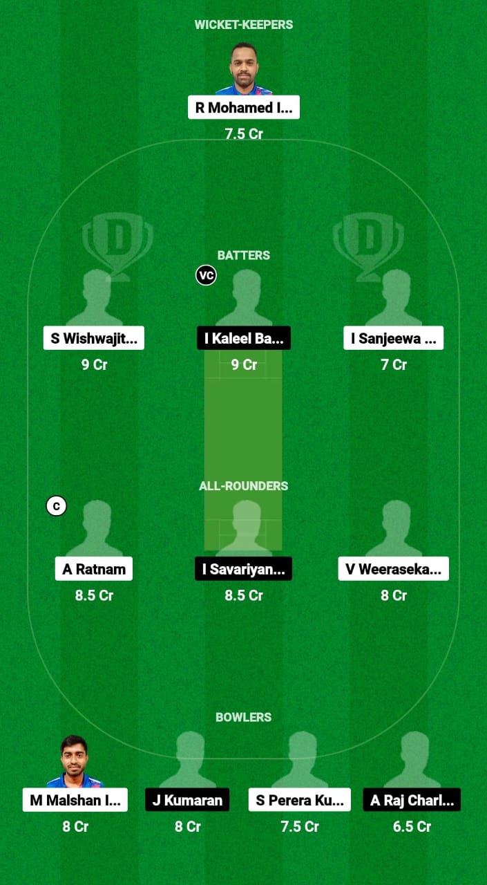 CEC-B vs IQS Dream11 Prediction Fantasy Cricket Tips Dream11 Team KCC T10 Challengers Cup 2024 