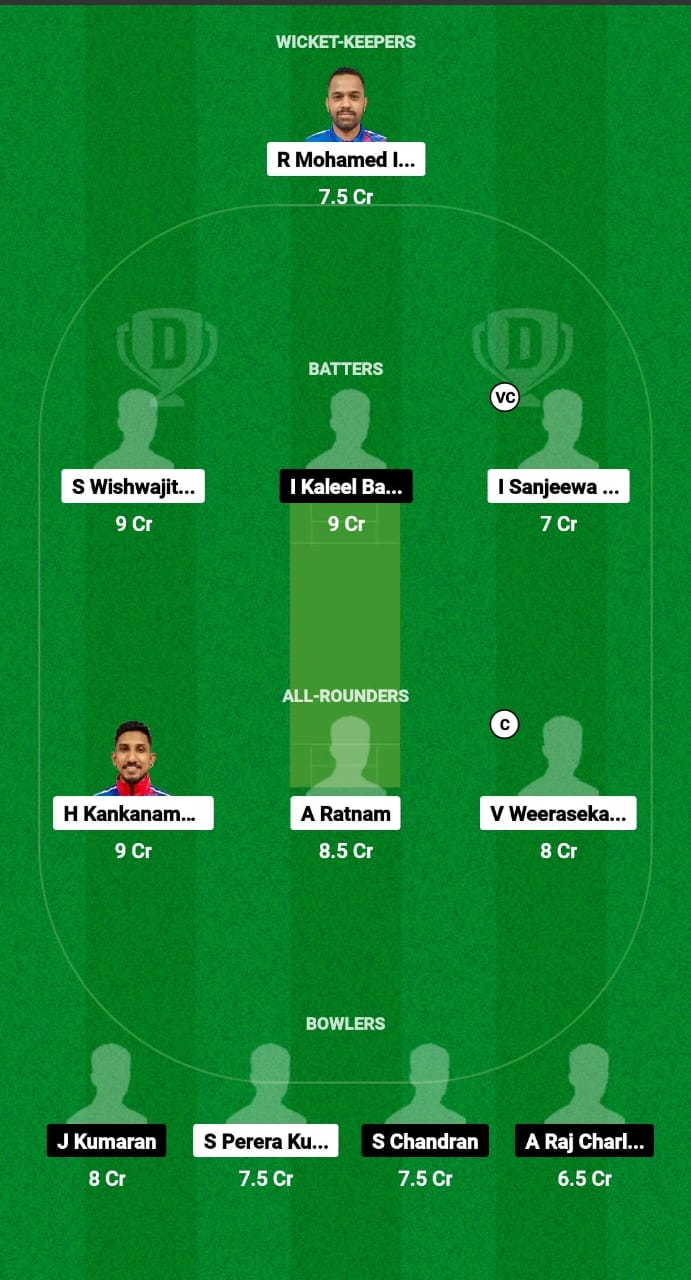 CEC-B vs IQS Dream11 Prediction Fantasy Cricket Tips Dream11 Team KCC T10 Challengers Cup 2024 