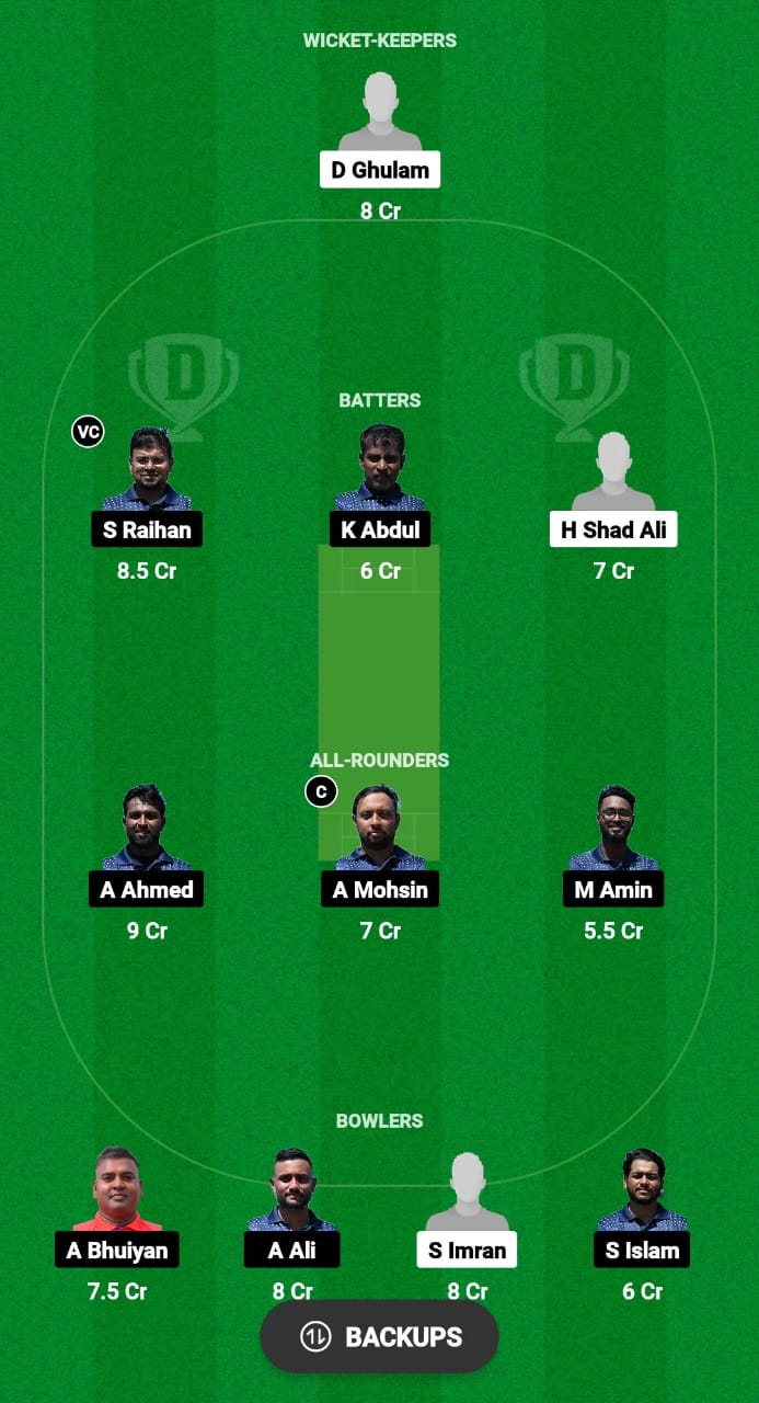 BAP vs RGD Dream11 Prediction Fantasy Cricket Tips Dream11 Team ECS T10 Italy 2024