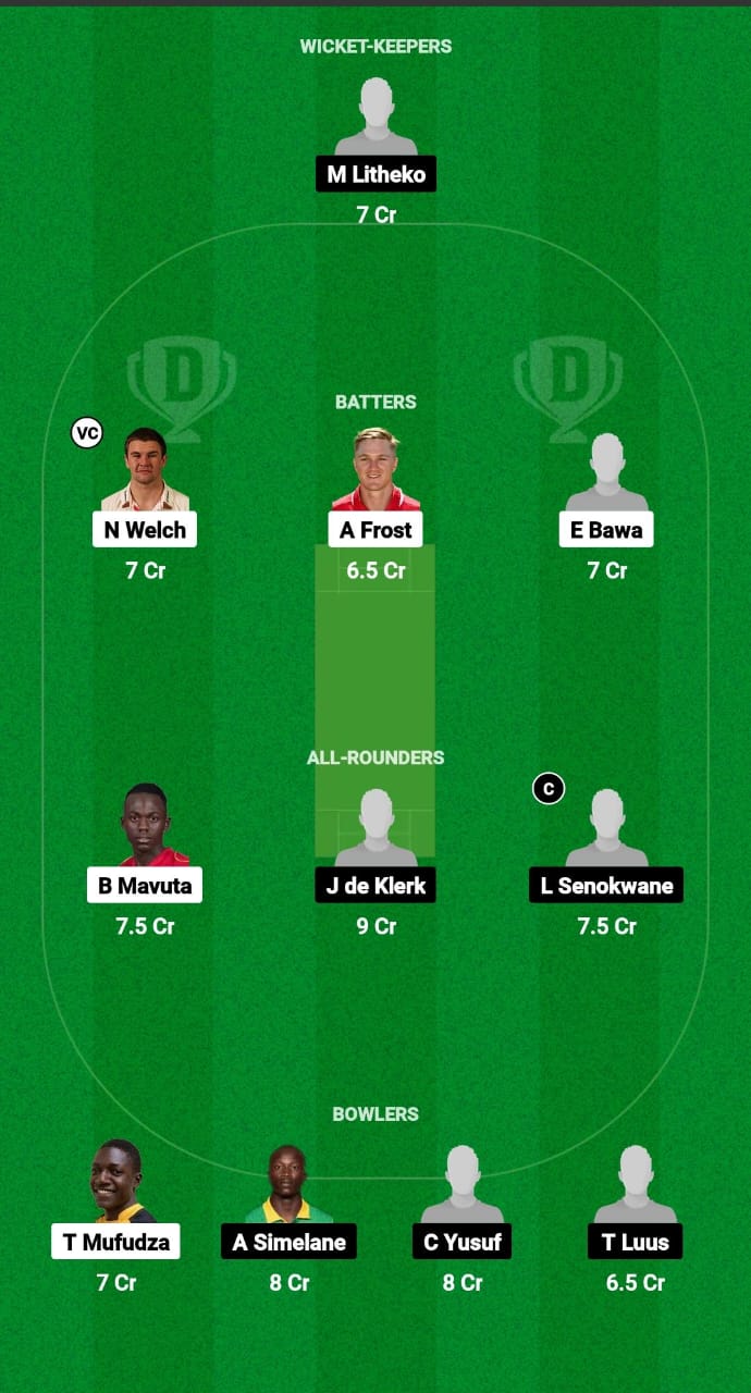 ZIM-E vs SA-E Dream11 Prediction Fantasy Cricket Tips Dream11 Team South Africa Emerging Tour of Zimbabwe 