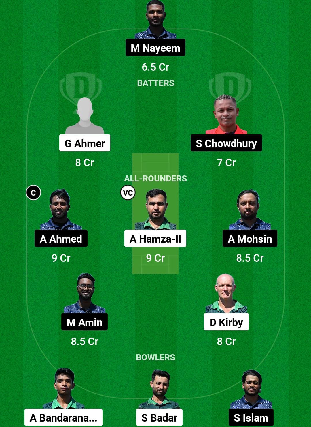 RC vs RBMS Dream11 Prediction Fantasy Cricket Tips Dream11 Team ECS T10 Italy 2024 