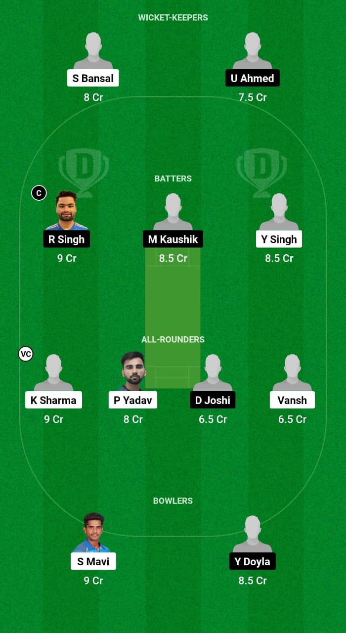 KAS vs MER Dream11 Prediction Fantasy Cricket Tips Dream11 Team Uttar Pradesh League 2024 