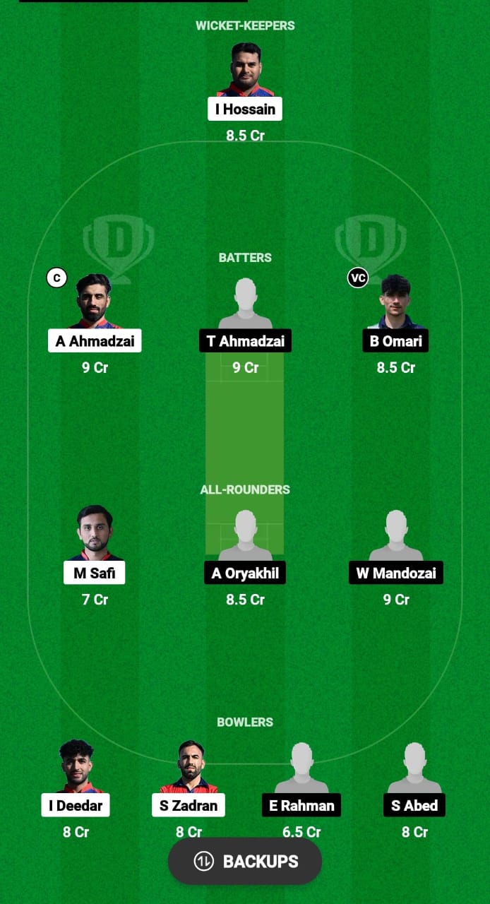 DST vs ADD Dream11 Prediction Fantasy Cricket Tips Dream11 Team ECS T10 Austria 2024