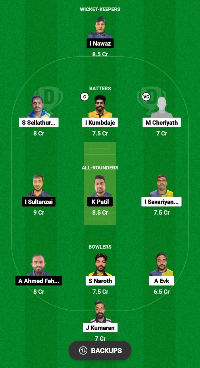 IQS vs AFG-XI Dream11 Prediction Fantasy Cricket Tips Dream11 Team KCC T10 Challengers Cup 2024 