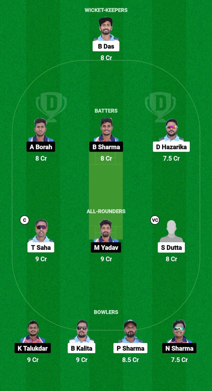 BCC vs CCC Dream11 Prediction Fantasy Cricket Tips Dream11 Team Assam T20 Pride Cup 2024 