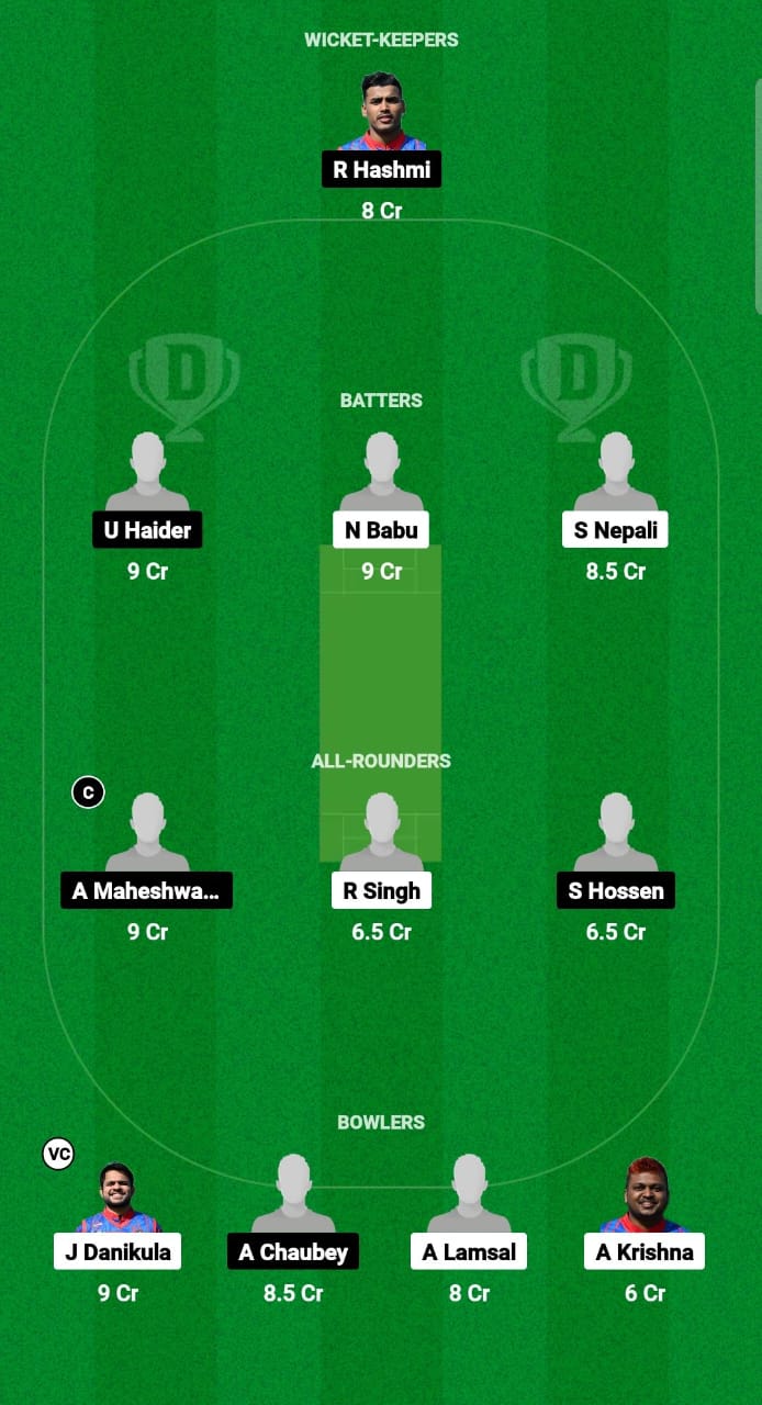 ZA vs ZAS Dream11 Prediction Fantasy Cricket Tips Dream11 Team ECS T10 Croatia 2024