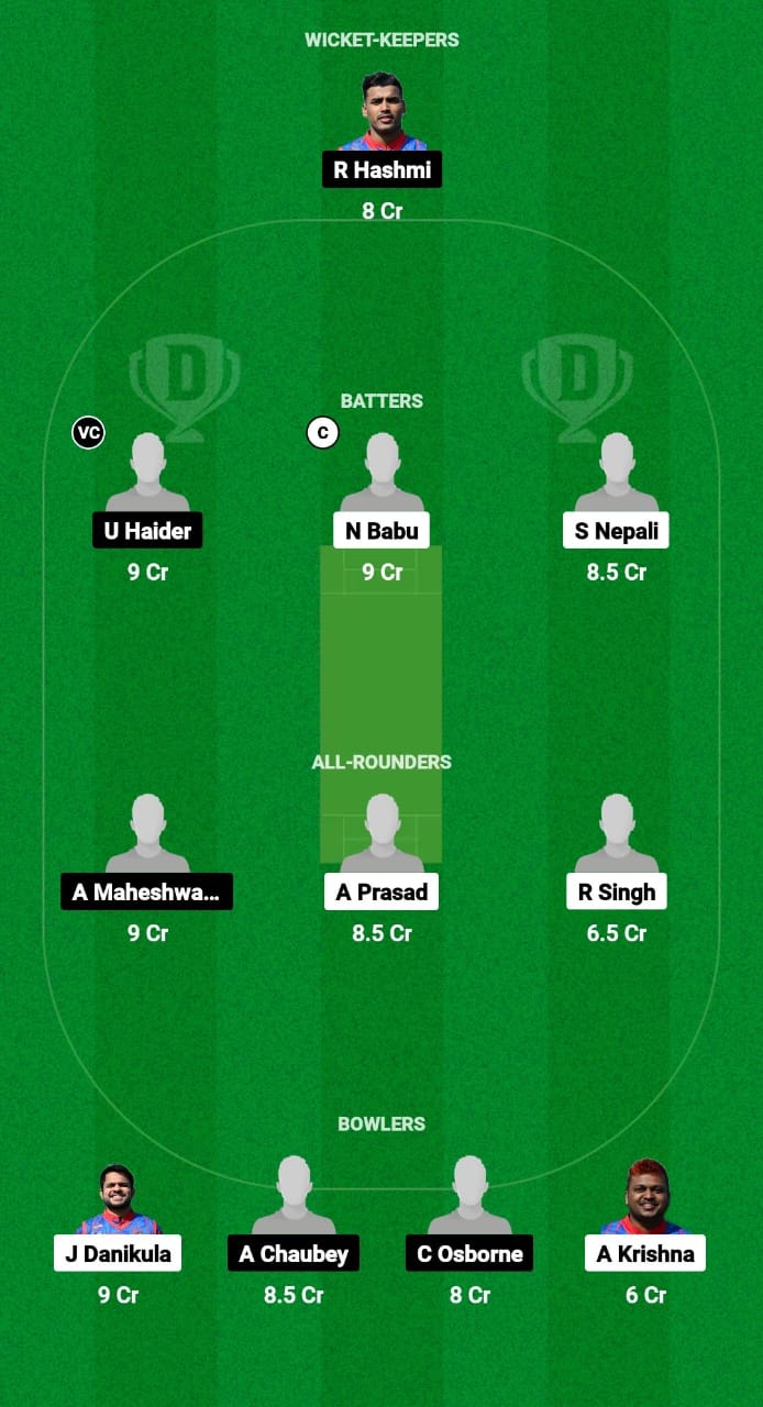 ZA vs ZAS Dream11 Prediction Fantasy Cricket Tips Dream11 Team ECS T10 Croatia 2024