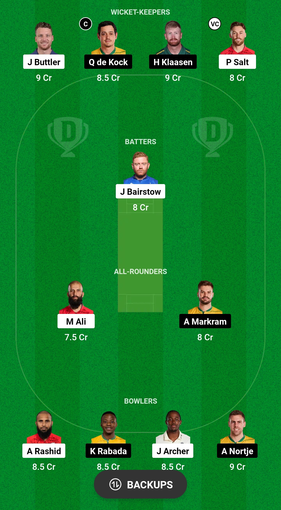 ENG vs SA Dream11 Prediction Fantasy Cricket Tips Dream11 Team World Cup 2024 