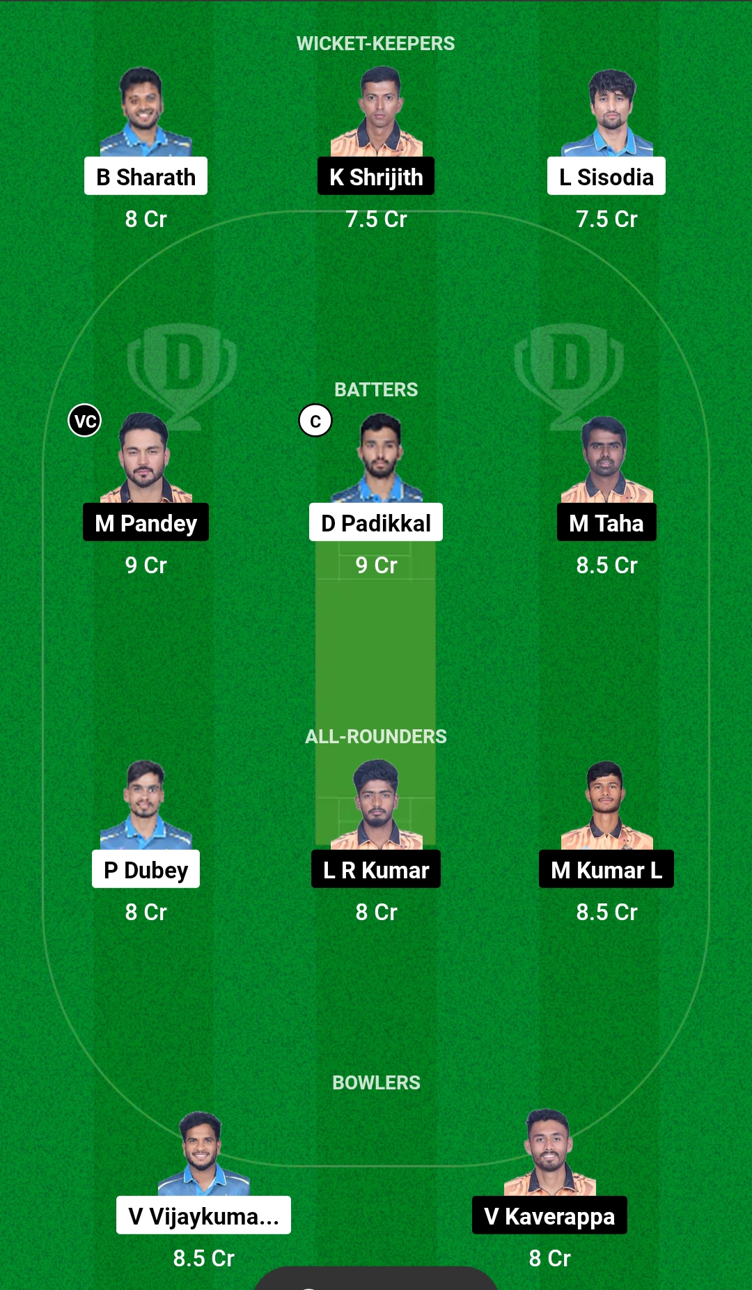 GMY vs HT Dream11 Prediction Fantasy Cricket Tips Dream11 Team KSCA Maharaja T20 Trophy 2024 