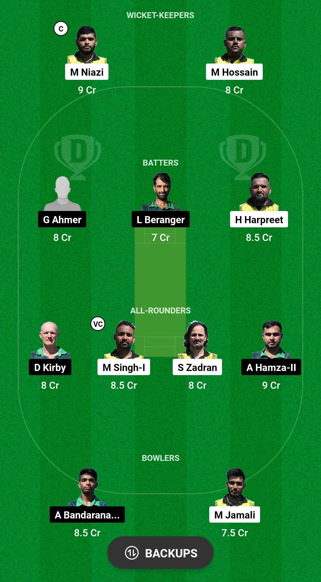 RGD vs RC Dream11 Prediction Fantasy Cricket Tips Dream11 Team ECS T10 Italy 2024 