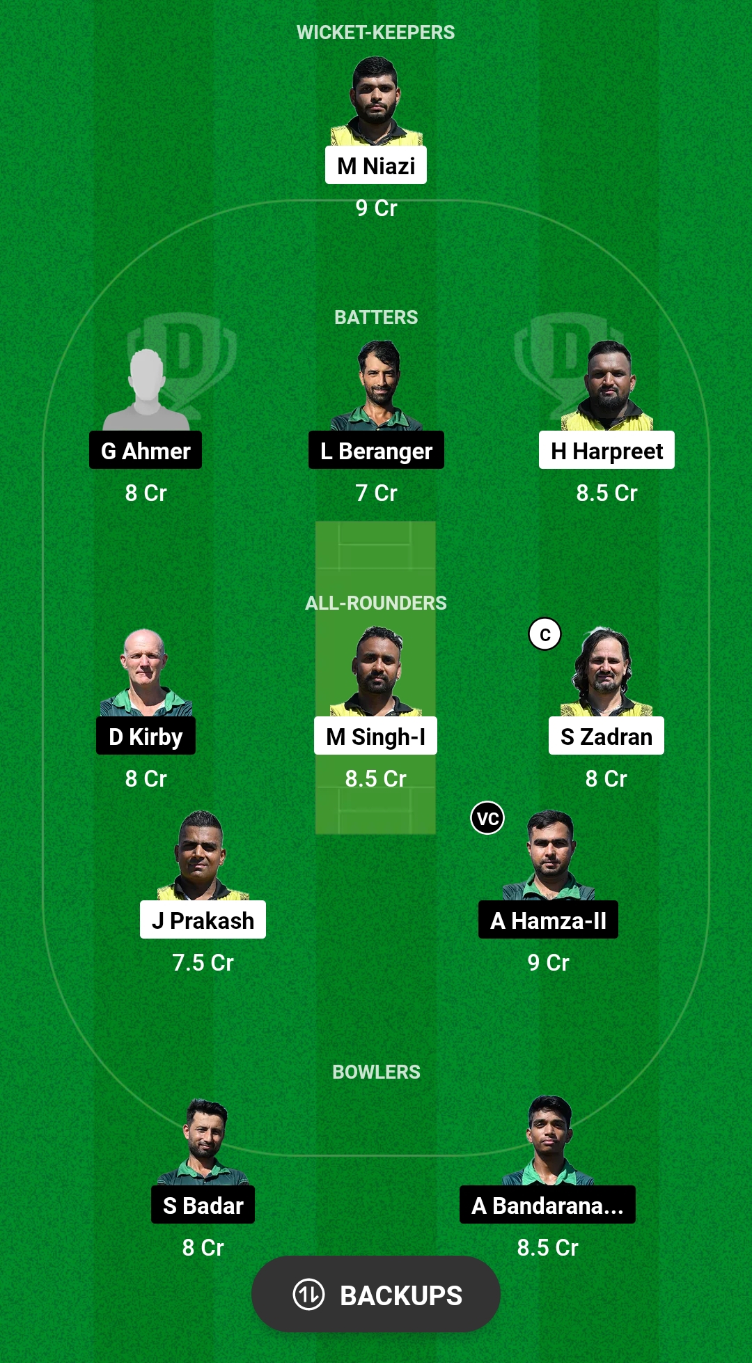 RGD vs RC Dream11 Prediction Fantasy Cricket Tips Dream11 Team ECS T10 Italy 2024 