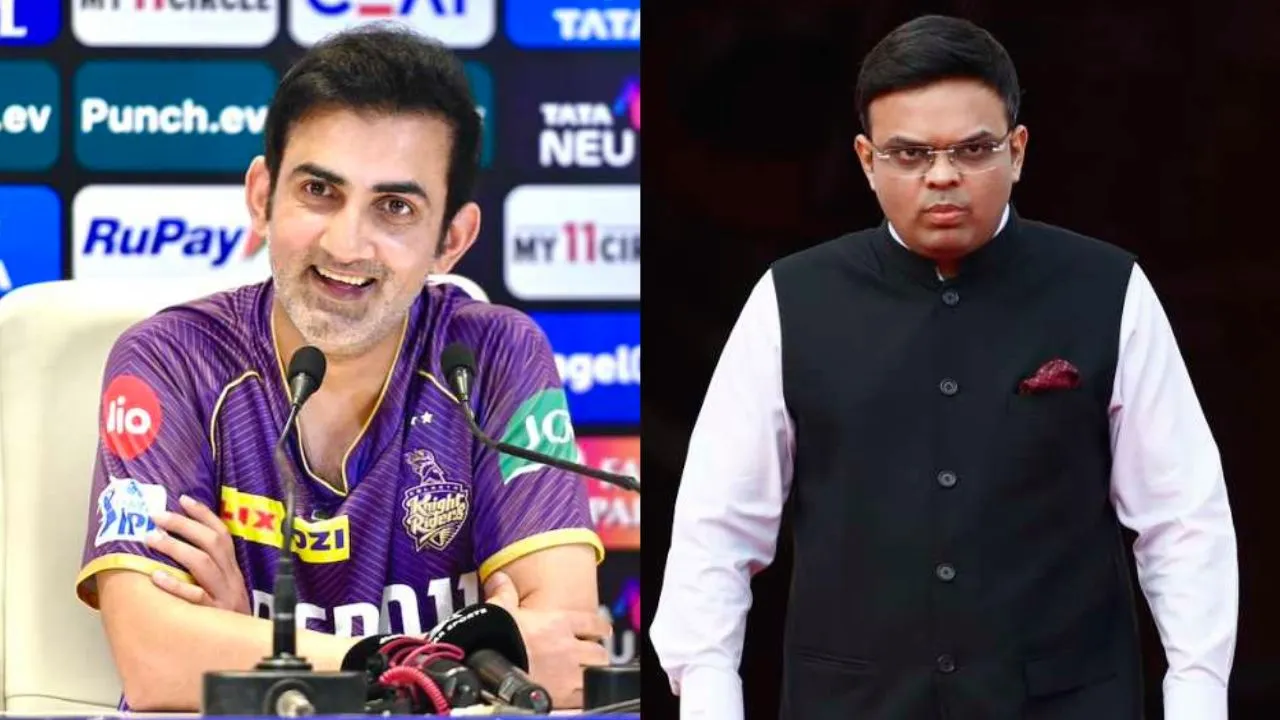 Gautam Gambhir and Jay Shah