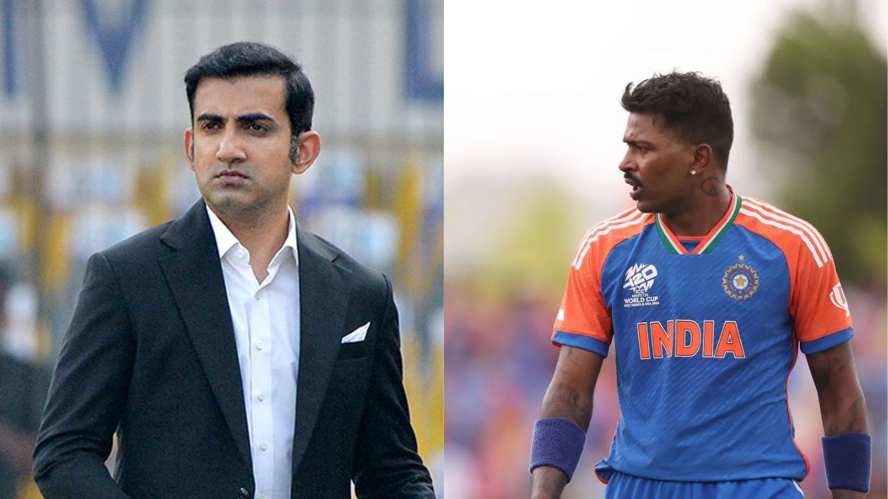 Gautam Gambhir and Hardik Pandya