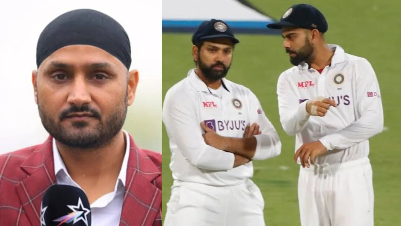 Harbhajan Singh, Rohit Sharma, Virat Kohli