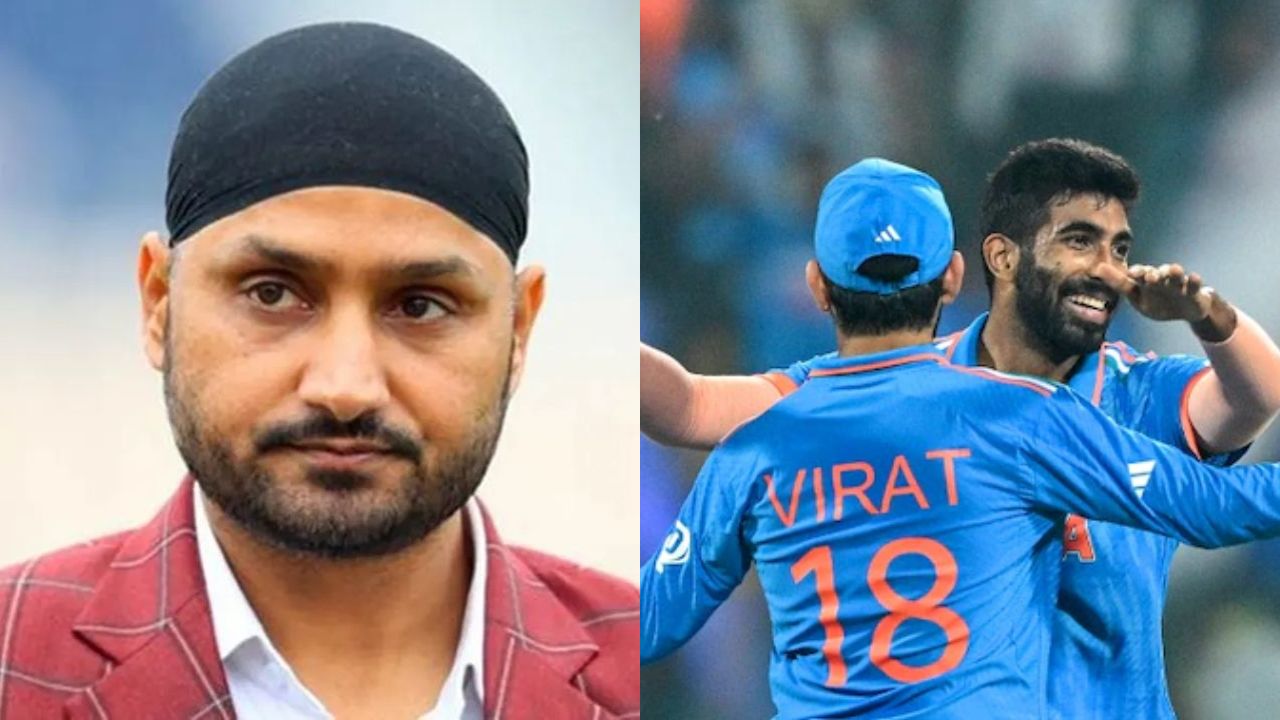 Harbhajan Singh, Virat Kohli and Jasprit Bumrah