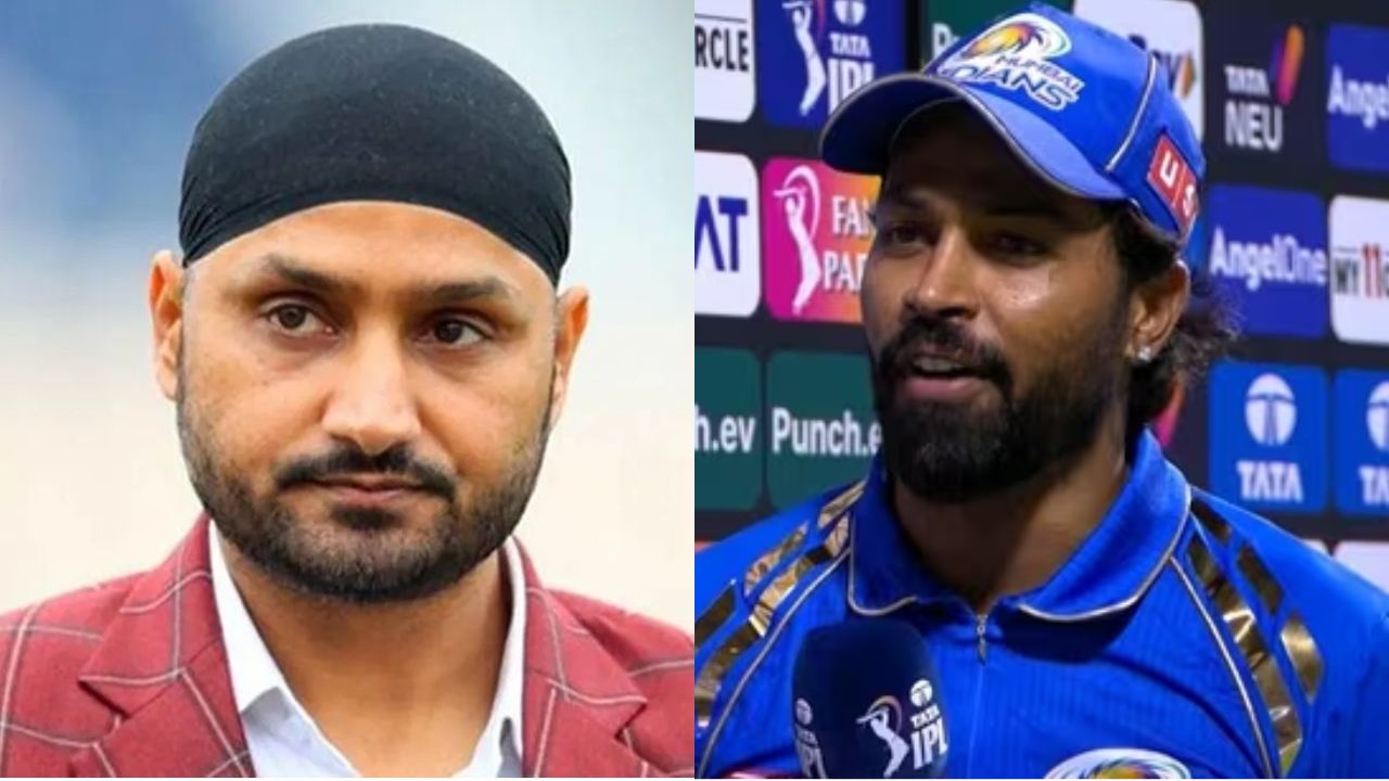Harbhajan Singh and Hardik Pandya