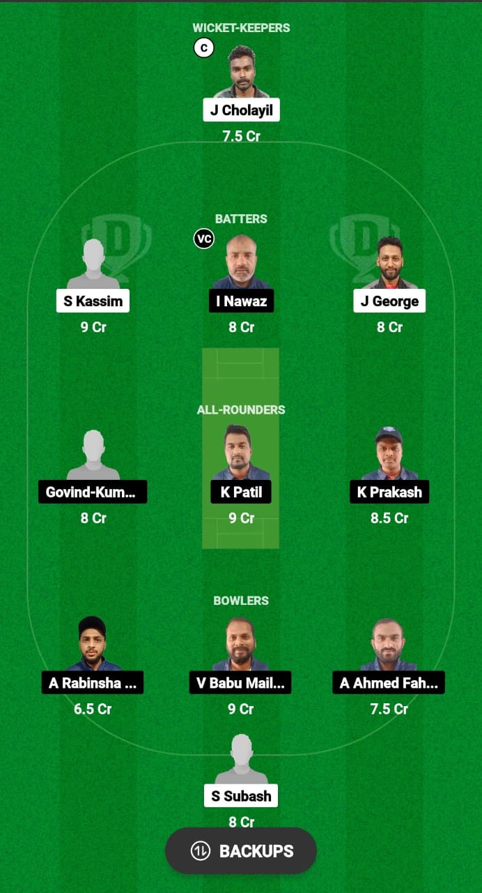 PST vs STX Dream11 Prediction Fantasy Cricket Tips Dream11 Team Kuwait T20 Challengers Cup