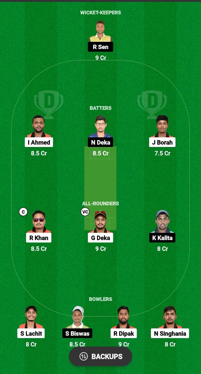 CCD vs TCC Dream11 Prediction Fantasy Cricket Tips Dream11 Team Assam T20 Premier Club Championship