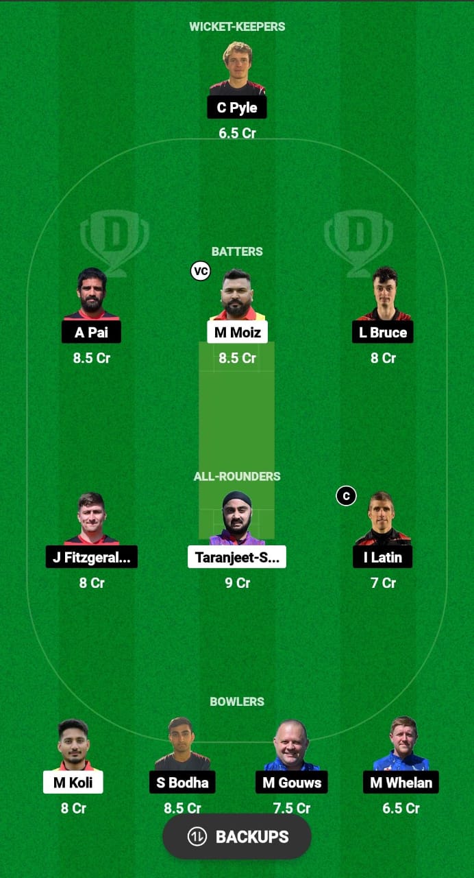 ROM vs GIB Dream11 Prediction 